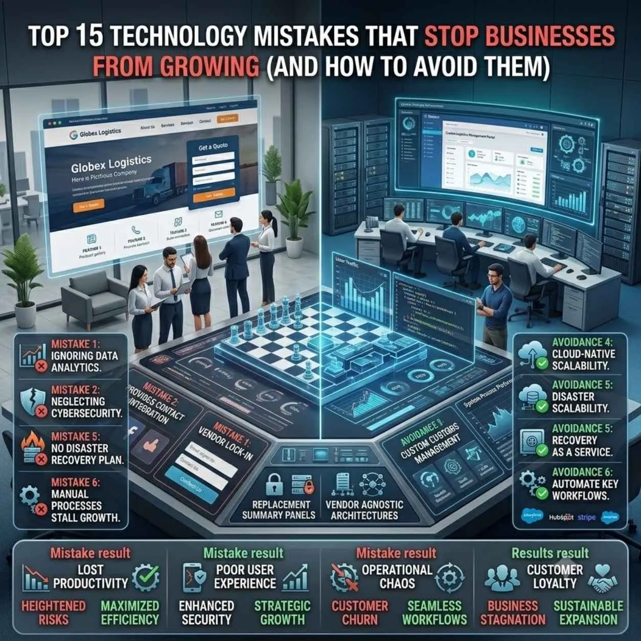 Top Technology Mistakes That Stop Businesses from Growing